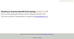 Desktop Screenshot of deskfast.com